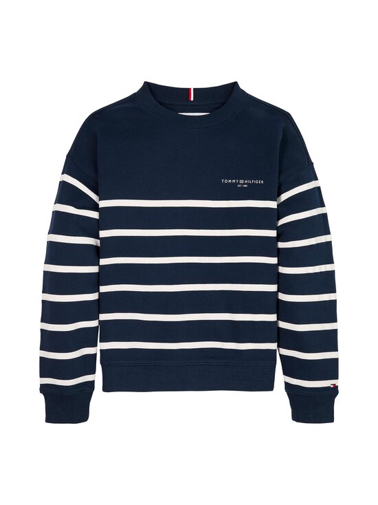 Tommy Hilfiger - Mini Logo Stripe -collegepaita - C1G DARK NIGHT NAVY STRIPE - photo 1 Tommy Hilfiger - Mini Logo Stripe -collegepaita - C1G DARK NIGHT NAVY STRIPE | Stockmann - photo 1