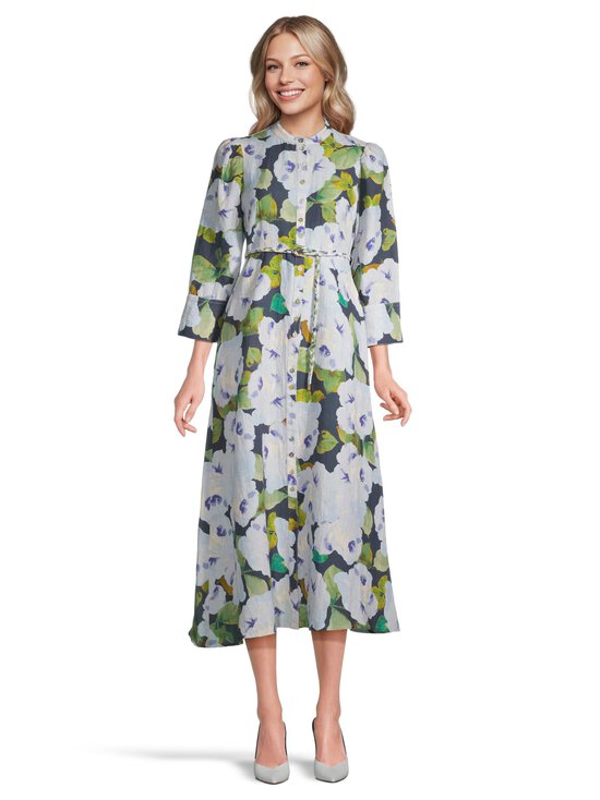 by TiMo - Napitettava pellavamekko - 614 - BLUEBELL | Stockmann - photo 2