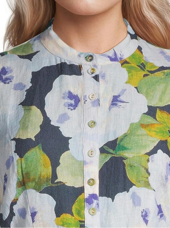 by TiMo - Napitettava pellavamekko - 614 - BLUEBELL | Stockmann - photo 4