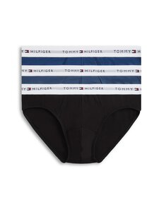 Tommy Hilfiger - Brief-alushousut 3-pack - 0SC BLK/BLU JN/AG SEA | Stockmann