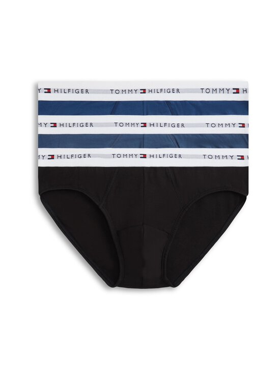 Tommy Hilfiger - Brief-alushousut 3-pack - 0SC BLK/BLU JN/AG SEA | Stockmann - photo 1