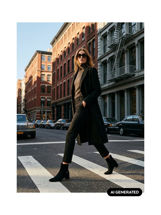 Coccinelle - Suede Leather -nilkkurit - 001 NOIR | Stockmann - photo 6