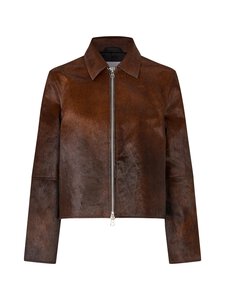 Samsoe Samsoe - Nahkjakk Salylo - CLR002376 DARK BROWN DIP-DYE Samsoe Samsoe - Nahkjakk Salylo - CLR002376 DARK BROWN DIP-DYE | Stockmann