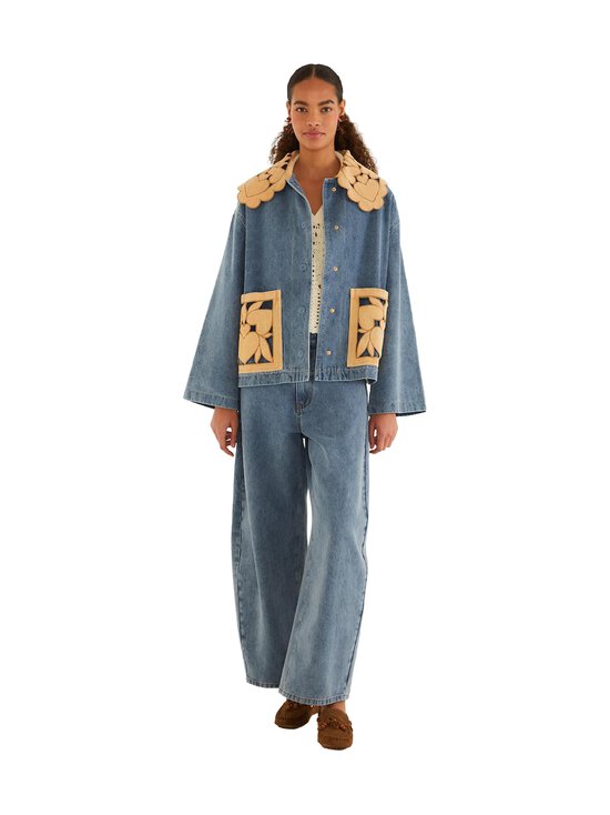 Farm Rio - Blue Richelieu Denim -farkut - L0034 DENIM | Stockmann - photo 1