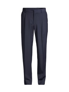 Michael Kors - Pleated Elastic Travel -housut - 411 NAVY | Stockmann