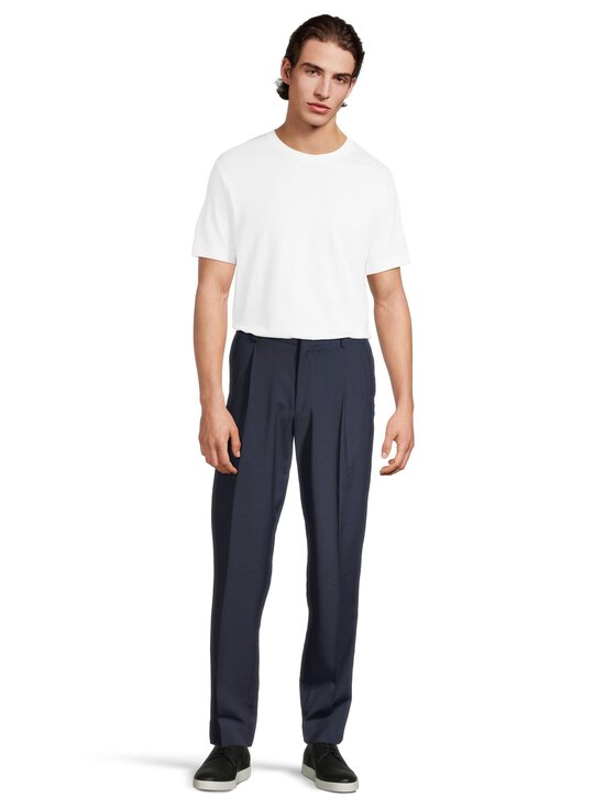 Michael Kors - Pleated Elastic Travel -housut - 411 NAVY | Stockmann - photo 3