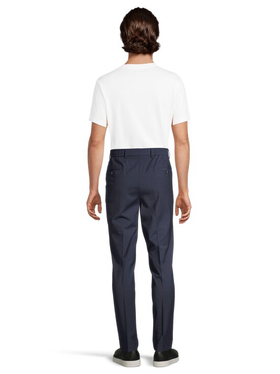 Michael Kors - Pleated Elastic Travel -housut - 411 NAVY | Stockmann - photo 4