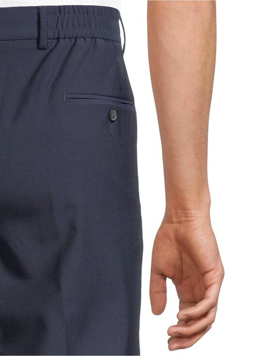 Michael Kors - Pleated Elastic Travel -housut - 411 NAVY | Stockmann - photo 6