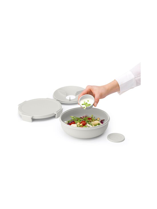 Brabantia - Make & Take -salaattikulho 1,3 l - LIGHT GREY - photo 4 Brabantia - Make & Take -salaattikulho 1,3 l - LIGHT GREY | Stockmann - photo 4