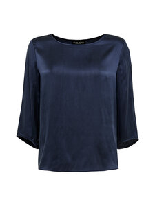 SAND Copenhagen - Nova zīda maisījuma blūze - 580 ROYAL BLUE | Stockmann