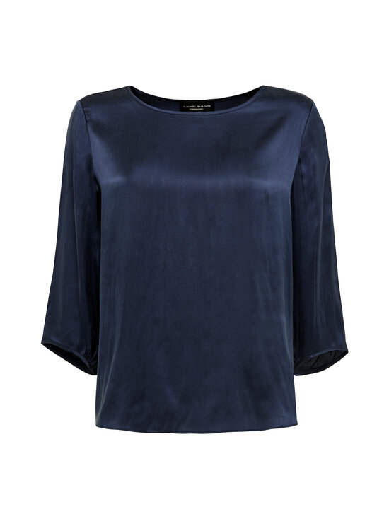 SAND Copenhagen - Nova zīda maisījuma blūze - 580 ROYAL BLUE | Stockmann - photo 1