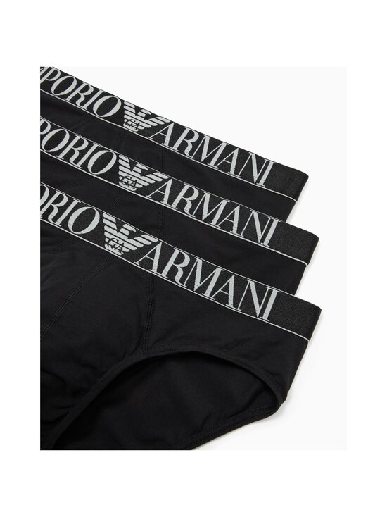 Emporio Armani - Apakšbikses, 3 pāri - 73320 NERO/NERO/NERO - photo 2 Emporio Armani - Apakšbikses, 3 pāri - 73320 NERO/NERO/NERO | Stockmann - photo 2