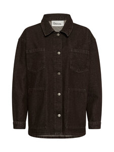 MY ESSENTIAL WARDROBE - MWUma Boxy džinsa jaka - 130 DARK BROWN WASH | Stockmann