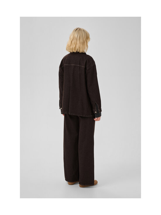 MY ESSENTIAL WARDROBE - MWUma Boxy džinsa jaka - 130 DARK BROWN WASH | Stockmann - photo 4