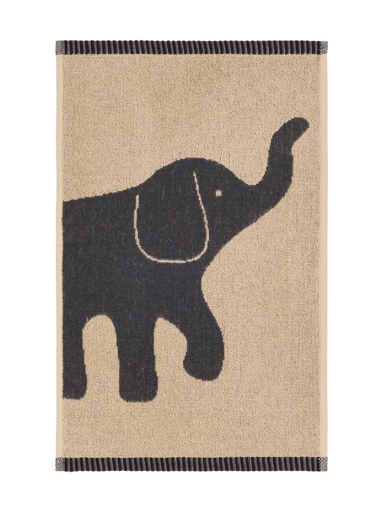 Finlayson - Elefantti Vapaa -käsipyyhe - D.GREY / BEIGE | Stockmann - photo 1