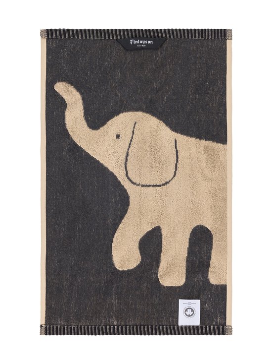 Finlayson - Elefantti Vapaa -käsipyyhe - D.GREY / BEIGE | Stockmann - photo 2