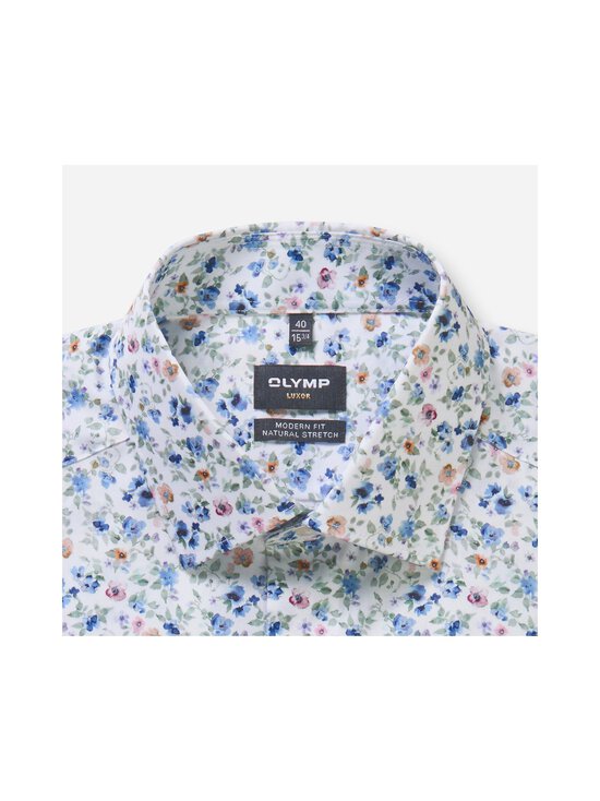 Olymp - Modern Fit Flower -kauluspaita - 00 WHITE | Stockmann - photo 3