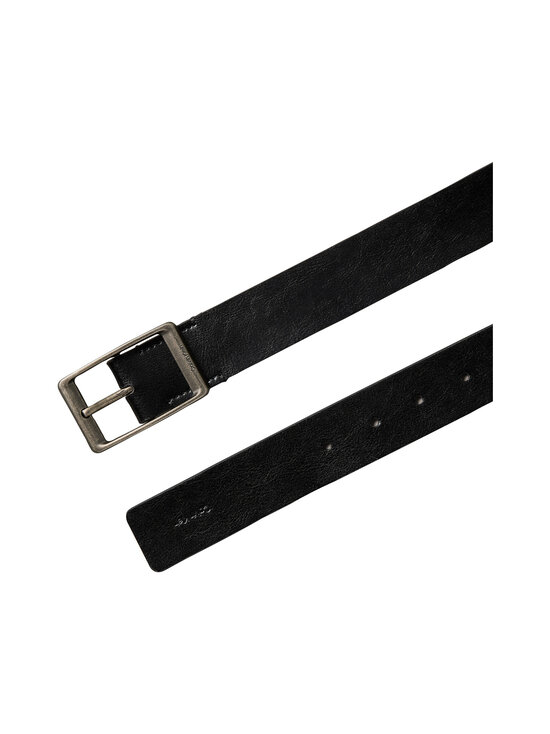 Calvin Klein Bags & Accessories - Casual Round Buckle Tumbled -vyö 35 mm - V8L BLACK/ANTIQUE SILVER | Stockmann - photo 2