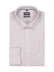 Olymp - Triiksärk Modern Fit Structure Check - 93 MAUVE | Stockmann