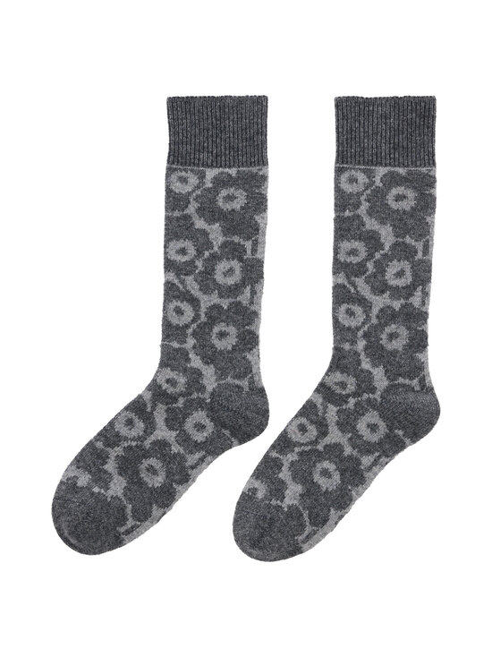 Marimekko - Villasegused sokid Oras Unikko - 999 GREY, LIGHT GREY | Stockmann - photo 1