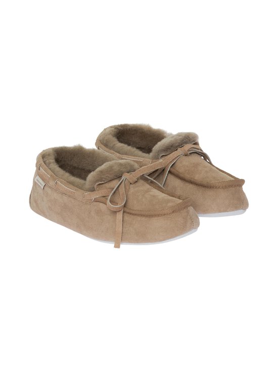 Shepherd - Daisy Home Moccasin -nahkatossut - 025 STONE | Stockmann - photo 5