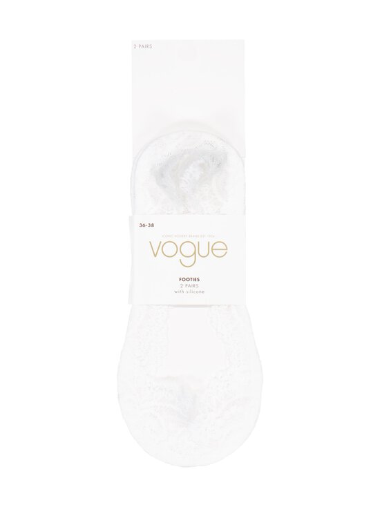 Vogue - Lace Ballerina mežģīņu pēdiņas 2-pāri - 1000 WHITE | Stockmann - photo 1