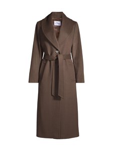 SAND Copenhagen - Clareta Shawl -villakangastakki - 294 DARK BROWN SAND Copenhagen - Clareta Shawl -villakangastakki - 294 DARK BROWN | Stockmann