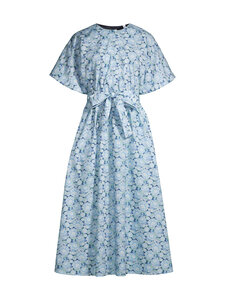rich & royal - Printed Cotton Midi -mekko - 781 MIDNIGHT BLUE | Stockmann