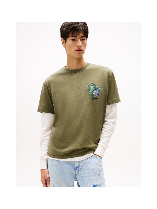 Tommy Jeans - T-särk TJM Rlx Novelty - MRH PEWTER GREEN | Stockmann - photo 3