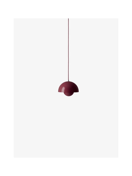 &Tradition - Flowerpot VP1 -riippuvalaisin ø 23 cm - DARK PLUM - photo 2 &Tradition - Flowerpot VP1 -riippuvalaisin ø 23 cm - DARK PLUM | Stockmann - photo 2