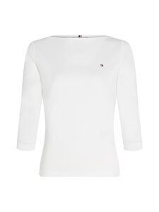 Tommy Hilfiger - New Cody Slim -trikoopaita - 02Z NOS ECRU Tommy Hilfiger - New Cody Slim -trikoopaita - 02Z NOS ECRU | Stockmann