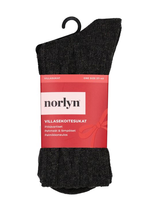 Norlyn - Wool Cable -villasekoitesukat - 5700 GREY MELANGE CABLE | Stockmann - photo 3