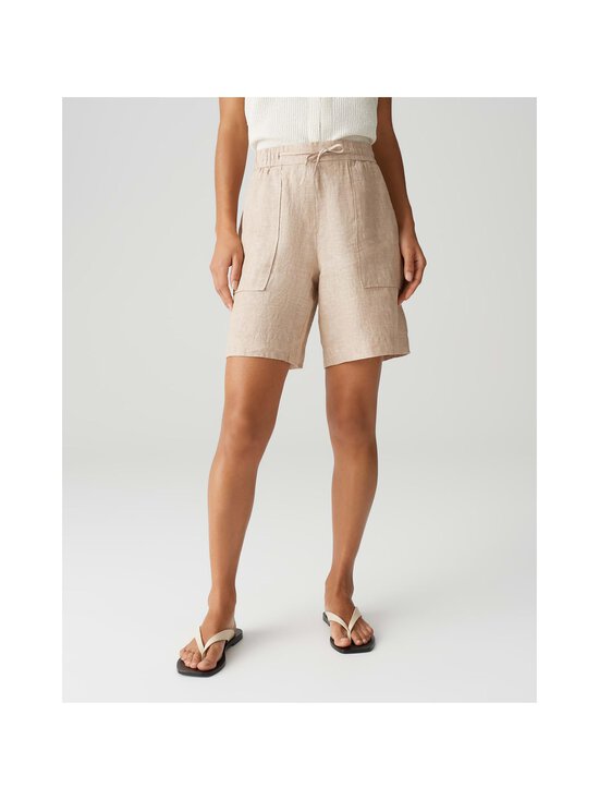 Opus - Melane-pellavashortsit - 20003 NATURAL GLAZE | Stockmann - photo 2