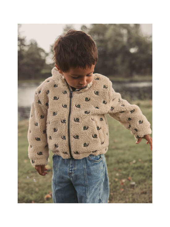 Lil' Atelier - NmmNalo Sui Sherpa -takki - TURTLEDOVE AOP:SNAIL | Stockmann - photo 4