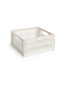 HAY - Colour Crate Medium uzglabāšanas kaste 29,5 x 29,5 x 15 cm - OFF-WHITE HAY - Colour Crate Medium uzglabāšanas kaste 29,5 x 29,5 x 15 cm - OFF-WHITE | Stockmann
