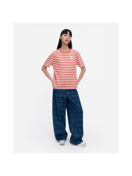 Marimekko - Tasaraita Unikko Kioski t-paita - 896 RED, OFF WHITE - photo 5 Marimekko - Tasaraita Unikko Kioski t-paita - 896 RED, OFF WHITE | Stockmann - photo 5