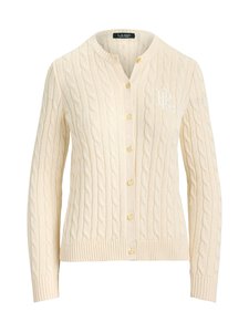 Lauren Ralph Lauren - Palmikkoneuletakki - MASCARPONE CREAM | Stockmann