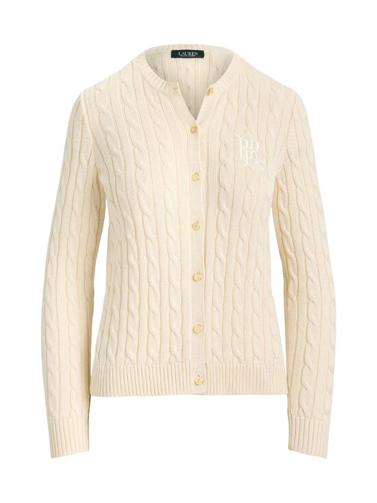 Lauren Ralph Lauren - Palmikkoneuletakki - MASCARPONE CREAM | Stockmann - photo 1