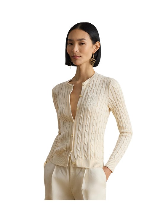 Lauren Ralph Lauren - Palmikkoneuletakki - MASCARPONE CREAM | Stockmann - photo 4