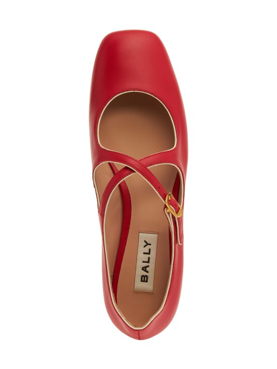 BALLY - Nahast kingad Beliska Ballerina - I3S2 SWISS RED/BONE - photo 2 BALLY - Nahast kingad Beliska Ballerina - I3S2 SWISS RED/BONE | Stockmann - photo 2