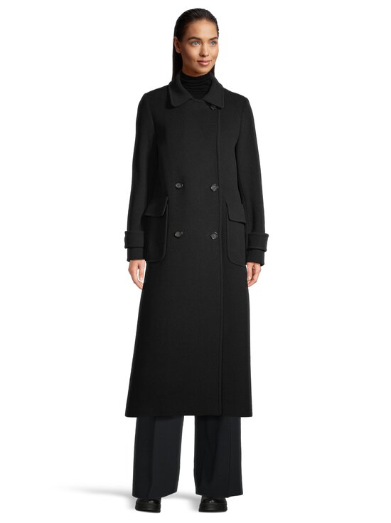 Cinzia Rocca Icons - Classic Long Wool -villakangastakki - 1 BLACK | Stockmann - photo 4