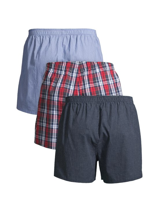 Cap Horn loungewear - Brad-bokserit 3-pack - RED/BLUE CHECK - photo 2 Cap Horn loungewear - Brad-bokserit 3-pack - RED/BLUE CHECK | Stockmann - photo 2