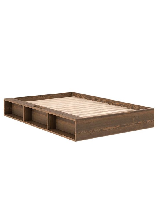 Karup - Ziggy-sänkyrunko carob brown 120 x 200 cm - BROWN | Stockmann - photo 1