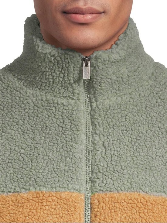 CONSTRUE - Fliisjakk Dallas - GREEN-NOUGAT-WHITE | Stockmann - photo 4