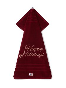 Lexington - Original Happy Holidays -pyyhe, 50 x 70 cm - WINE/BEIGE | Stockmann