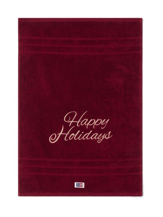 Lexington - Original Happy Holidays -pyyhe, 50 x 70 cm - WINE/BEIGE | Stockmann - photo 2