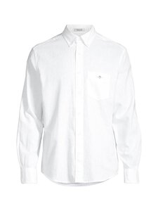 GANT - Regular Fit -pellavapaita - 110 WHITE GANT - Regular Fit -pellavapaita - 110 WHITE | Stockmann