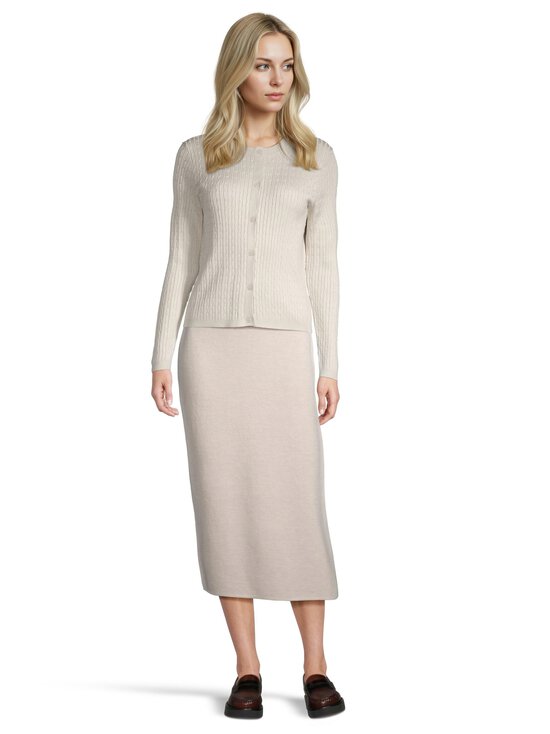 ESSENTIALS by Stockmann - Aino Midi -merinovillahame - OATMEAL MEL 215458 | Stockmann - photo 3