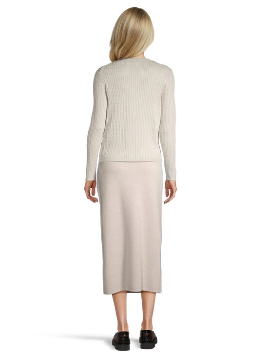 ESSENTIALS by Stockmann - Aino Midi -merinovillahame - OATMEAL MEL 215458 | Stockmann - photo 4