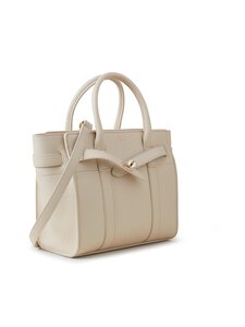 Mulberry - Nahast õlakott Mini Zipped Bayswater Small Classic Grain - W160 CHALK | Stockmann